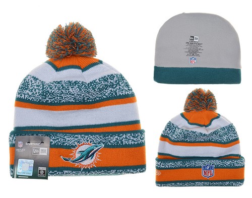 NFL Miami Dolphins Logo Stitched Knit Beanies 002